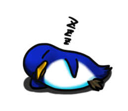 Daily life of penguins sticker #12258746