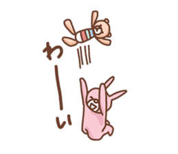 Pastel Kuma&Rabbit part2 sticker #12258779