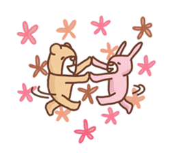 Pastel Kuma&Rabbit part2 sticker #12258788