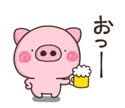 YURU BUTA sticker #12259653