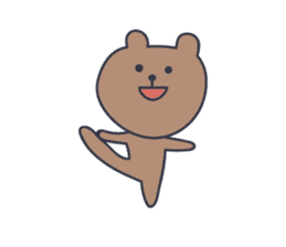 Cute Bear KUMATARO 8 sticker #12259943