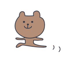 Cute Bear KUMATARO 8 sticker #12259944