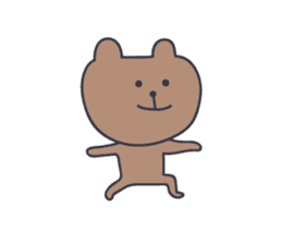 Cute Bear KUMATARO 8 sticker #12259945