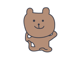 Cute Bear KUMATARO 8 sticker #12259947