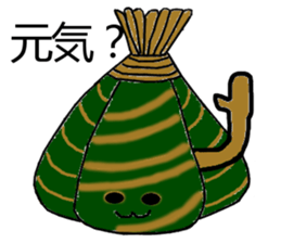 Japanese sweets wagashi sticker #12260091