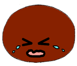 Japanese sweets wagashi sticker #12260098