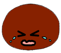 Japanese sweets wagashi sticker #12260098