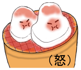 Japanese sweets wagashi sticker #12260099