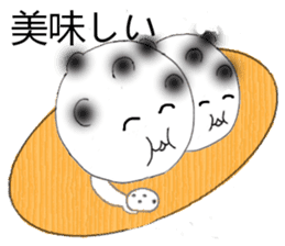 Japanese sweets wagashi sticker #12260101