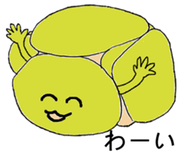 Japanese sweets wagashi sticker #12260116