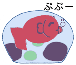 Japanese sweets wagashi sticker #12260119