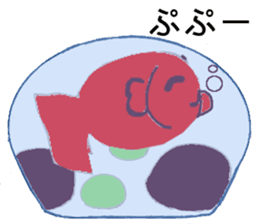 Japanese sweets wagashi sticker #12260119