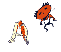 Kaniyamada-misotarou KARUTA part3 ABC sticker #12260366