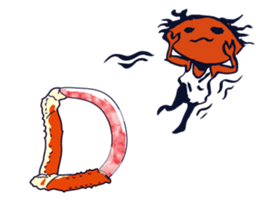 Kaniyamada-misotarou KARUTA part3 ABC sticker #12260369