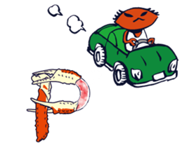 Kaniyamada-misotarou KARUTA part3 ABC sticker #12260381