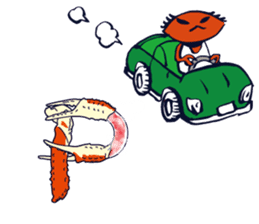 Kaniyamada-misotarou KARUTA part3 ABC sticker #12260381