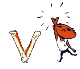 Kaniyamada-misotarou KARUTA part3 ABC sticker #12260387