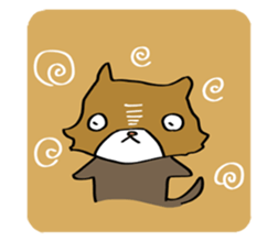 drop dogs. sticker #12260479