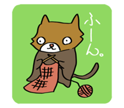 drop dogs. sticker #12260480