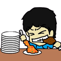 FUNNY FRIENDS VOL1 sticker #12261349