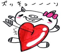 lovely bu-chan. sticker #12261550