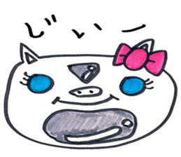 lovely bu-chan. sticker #12261557