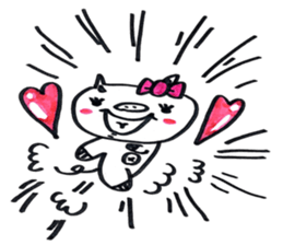 lovely bu-chan. sticker #12261562