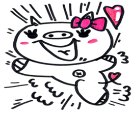 lovely bu-chan. sticker #12261563