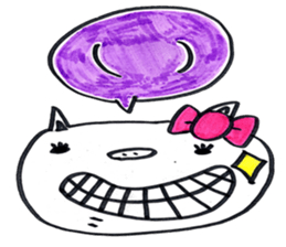 lovely bu-chan. sticker #12261576