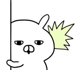 Ultra invective rabbit sticker #12261586