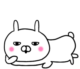 Ultra invective rabbit sticker #12261619