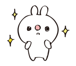 rabbit and octopus sticker #12261903