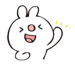 rabbit and octopus sticker #12261905