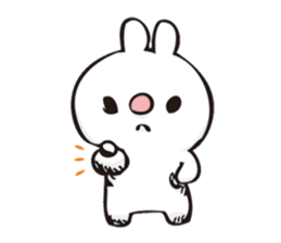 rabbit and octopus sticker #12261907