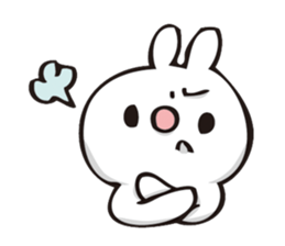 rabbit and octopus sticker #12261908