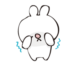 rabbit and octopus sticker #12261911