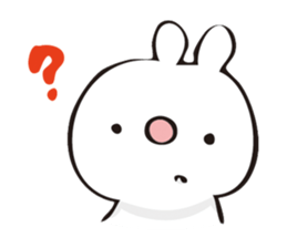 rabbit and octopus sticker #12261918