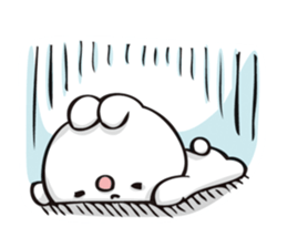 rabbit and octopus sticker #12261920