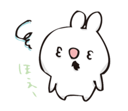 rabbit and octopus sticker #12261921