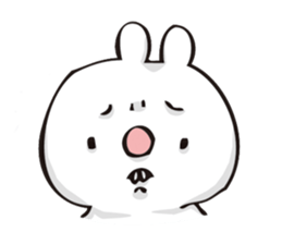 rabbit and octopus sticker #12261922