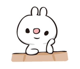 rabbit and octopus sticker #12261928