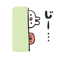 rabbit and octopus sticker #12261936