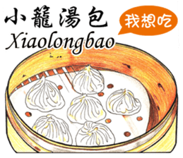 What're we eating today?Taiwan snack map sticker #12262022