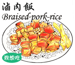 What're we eating today?Taiwan snack map sticker #12262041