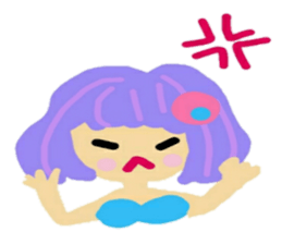 Mermaid and Dolphin sticker #12262555