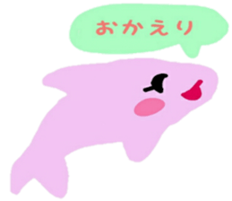 Mermaid and Dolphin sticker #12262584