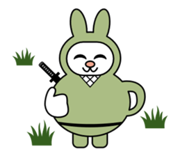 Animal ninja speak Kansai dialect sticker #12262666