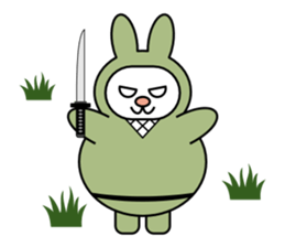 Animal ninja speak Kansai dialect sticker #12262669