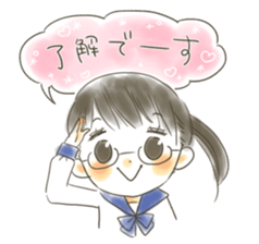 KAWAII girl's Sticker! sticker #12262987