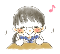 KAWAII girl's Sticker! sticker #12262989